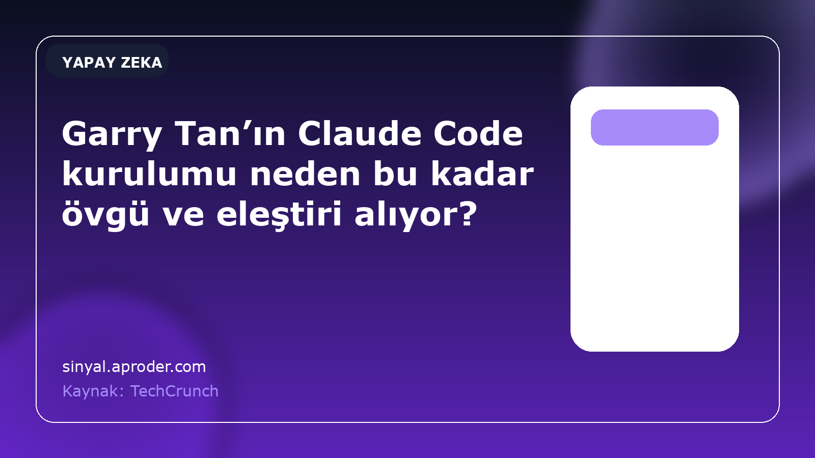 Garry Tan’ın Claude Code kurulumu neden bu kadar övgü ve eleştiri alıyor?